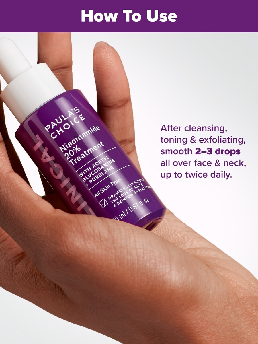 kliniczna kuracja serum z 20 niacynamidem